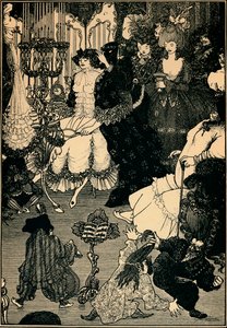 Helenin záchod, 90. léta 19. století, 1935. od Aubrey Beardsley