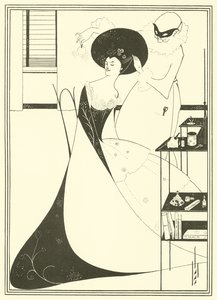 Toaleta Salome od Aubrey Beardsley