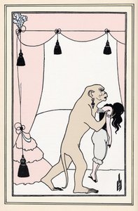Nový "Atentát v ulici Morgue" od Aubrey Beardsley