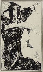 Virgil Čaroděj, kolem roku 1893 od Aubrey Beardsley