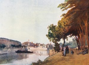 Řím: Marmorata (barevná litografie) od Aubrey Waterfield