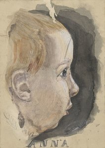 Portrét Anny Allebé od August Allebe