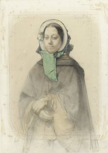 Portrét Theresie A. A. Allebé od August Allebe