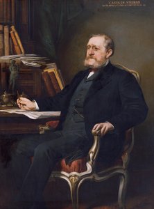 Dr. Karl von Stremayr, předseda Nejvyššího soudu od August Eisenmenger