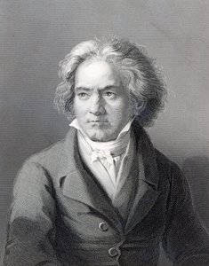 Ludwig van Beethoven, rytý William Holl mladší (rytina)