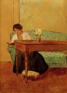 Elisabeth na zelené pohovce, čtení od August Macke