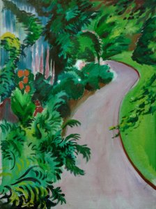 Gartenweg od August Macke