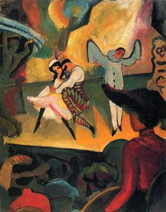 Ruský balet I od August Macke