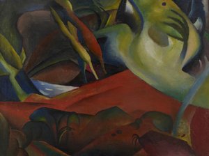Bouře, 1911. od August Macke