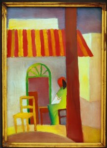 Turecká kavárna I od August Macke