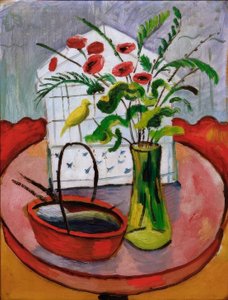 Vogelbauer od August Macke