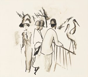 Zoologická zahrada II; Zoologická zahrada II, 1912 od August Macke