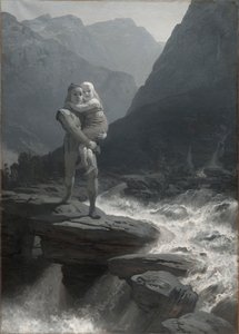 Frithiofova sága: Frithiof a Ingeborg, 80. léta 19. století.