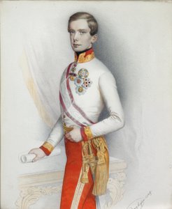 Portrét rakouského císaře Františka Josefa I., 1849.
