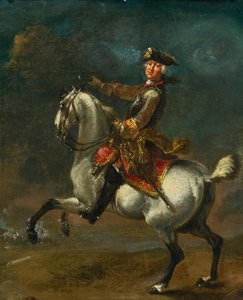 August Querfurt Kníže Karl August Friedrich z Waldecku-Pyrmontu Skica