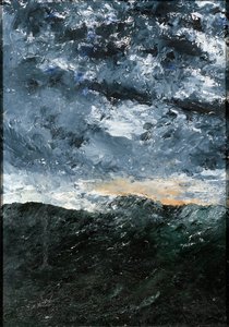 Krajina, mořská krajina: Vågen VIII (Vlna VIII) od August Strindberg