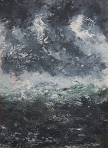 Bouřková krajina, 1894. od August Strindberg