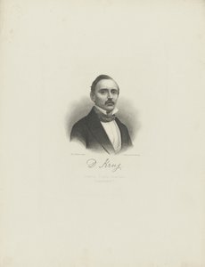 Portrét klavíristy a skladatele Diedericha Kruga 1821-1880, c. 1850.