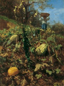 Dýňová zahrada od August von Pettenkofen