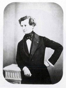 Portrét Hectora Berlioze, kolem 50. let 19. století od Auguste Adolphe Bertsch