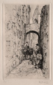 Trpaslík v Úzké ulici od Auguste Brouet