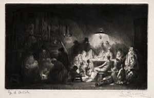 Francký cirkus od Auguste Brouet