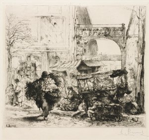 Matinee Avenue de Clichy od Auguste Brouet