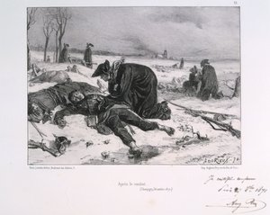 Po bitvě u Champigny, francouzsko-pruská válka, 1870 1871.