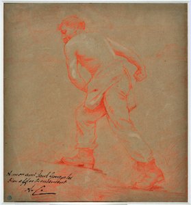 Kresba Le sower od Auguste Carliho (1868-1930) od Auguste Carli