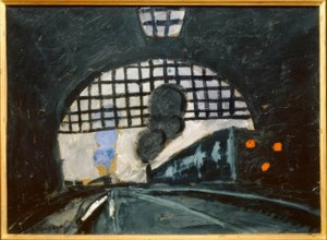 La gare von Auguste Chabaud