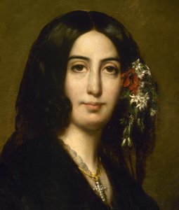 Portrét George Sandové, c. 1837.