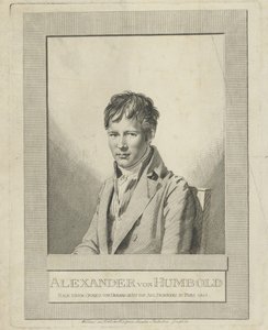 Portrét Alexandra von Humboldta 1769-1859, 1805. od Auguste Gaspard Louis Desnoyers