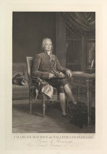 Portrét Charlese Maurice de Talleyrand-Périgord, po roce 1808. od Auguste Gaspard Louis Desnoyers