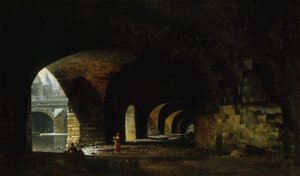 Trezor na nábřeží Quai de Gesvres od Auguste Jacques Regnier