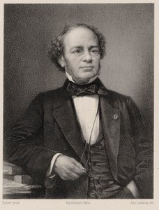 Portrét skladatele Jacquese Fromentala Halévyho 1799-1862. od Auguste Lemoine