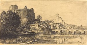 Clisson (Dolní Loira) od Auguste Lepere