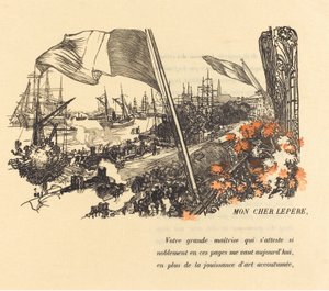 Dedication Page, vydáno 1900. od Auguste Lepere