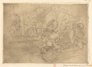 Odjezd do Greenwiche (Depart pour Greenwich) od Auguste Lepere