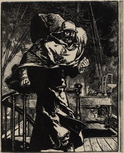 Císař Vilém se zlobí od Auguste Lepere