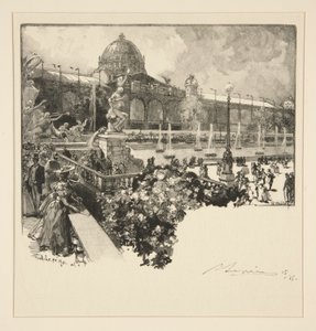 Palác svobodných umění, exteriér od Auguste Lepere