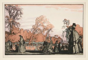 Le bassin des Tuileries (Rybník v Tuileries)