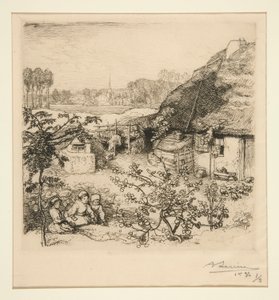 Hnízdo (Saint-Jean-de-Monts) (Přístřešek [Saint-Jean-de-Monts]) od Auguste Lepere