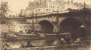 Nový most, 1901. od Auguste Lepere