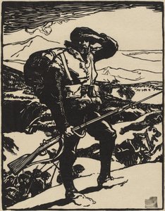 Při pohledu na Rýnskou nížinu od Auguste Lepere