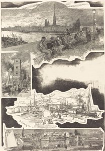 Rouen, 1888. od Auguste Lepere