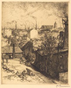 Suvenýr svatého Denise od Auguste Lepere