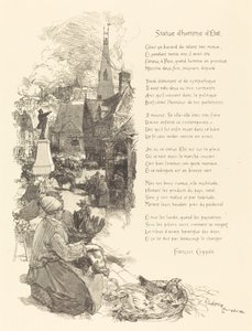 socha státníka od Auguste Lepere