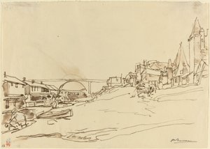 Dům polského krále (Angers) od Auguste Lepere