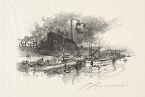 Bělidlo od Auguste Louis Lepère
