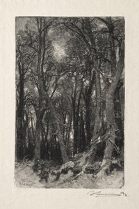 Le Bas-Breau od Auguste Louis Lepère